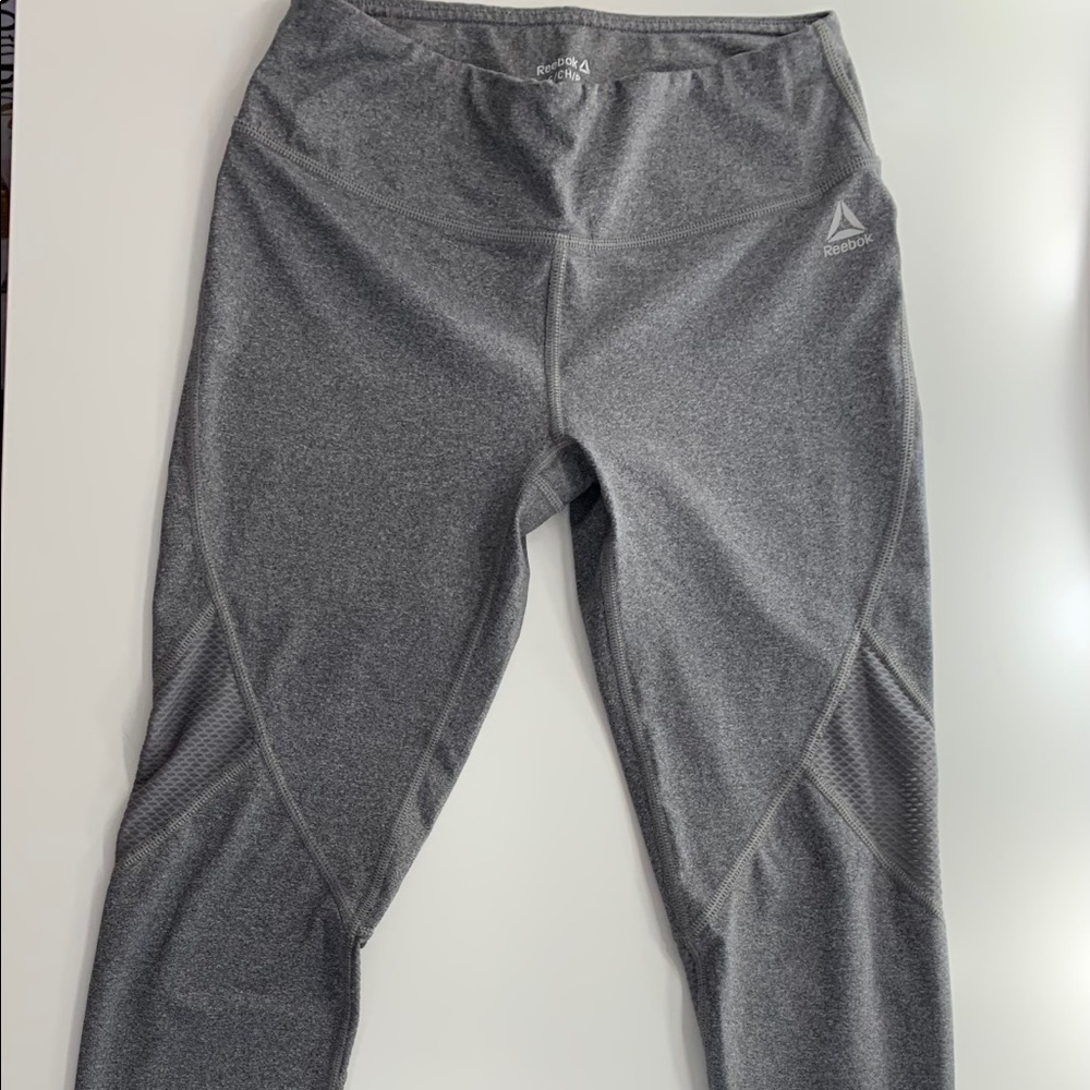 Grey Reebok Full Length Leggings